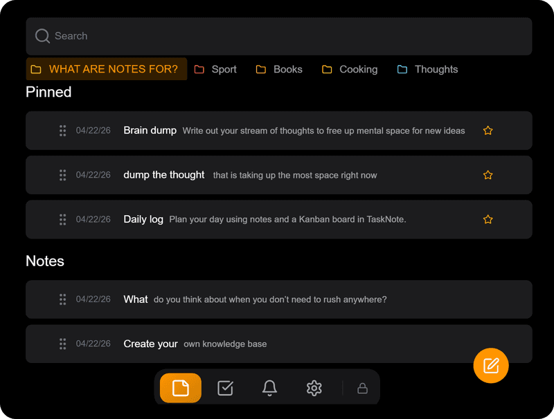Note-Taking App with Kanban Boards