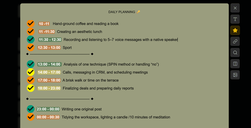 Preview: Daily Planning and Journaling